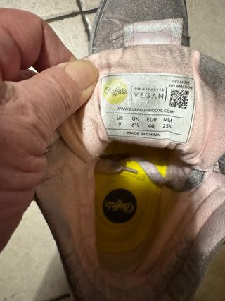 Stivaletti Buffalo Pink/Silver