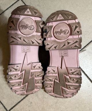 Stivaletti Buffalo Pink/Silver