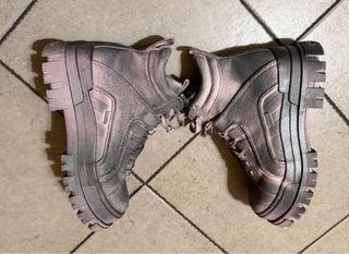 Stivaletti Buffalo Pink/Silver