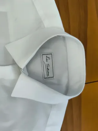 Camisa Blanca Manga Larga