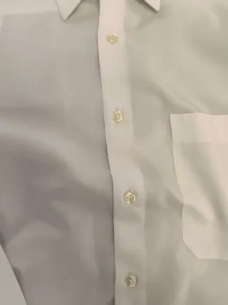 Camisa Blanca Manga Larga