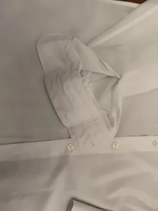 Camisa Blanca Manga Larga