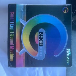 Luz Despertador Sonido Carga Inalámbrica Smart