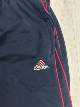 Adidas Vintage Joggers Uomo L Blu Rosso