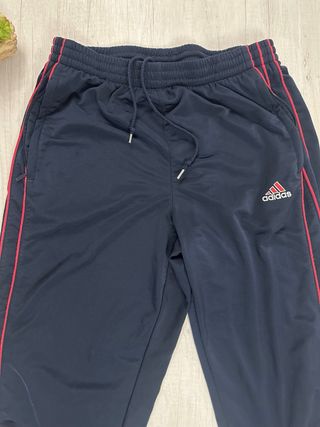 Adidas Vintage Joggers Uomo L Blu Rosso