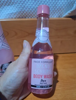 Set 2 Face Complex Gel Doccia Bagnoschiuma