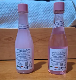 Set 2 Face Complex Gel Doccia Bagnoschiuma