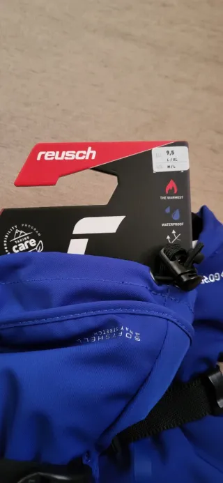 Muffole Reusch Uomo Blu Gore-Tex