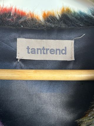 Chaleco de pelo multicolor Tantrend