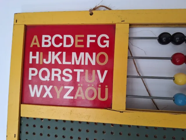 Pizarra Educativa BRIO Vintage Madera Sueca