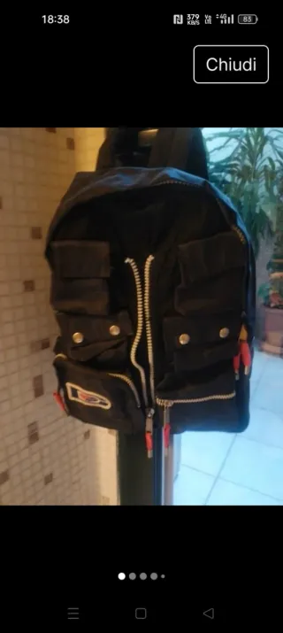 Zaino Diesel anni 80 OSL ANTI-SHOCK