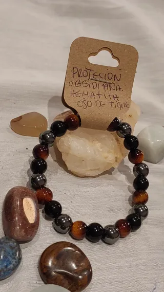 Pulsera Piedra Natural Protección