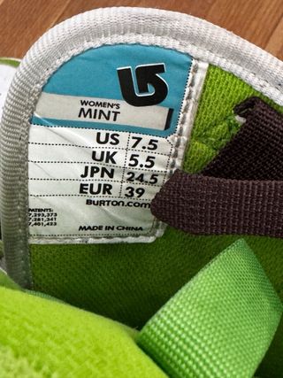 Botas Snowboard Burton Mujer Talla 39