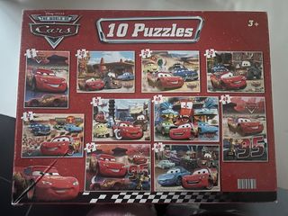 10 Puzzles Disney Cars