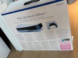 Consola PS5 Sony Blanca + 2 Mandos + 2 juegos