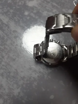 Orologio Cronografo Acciaio