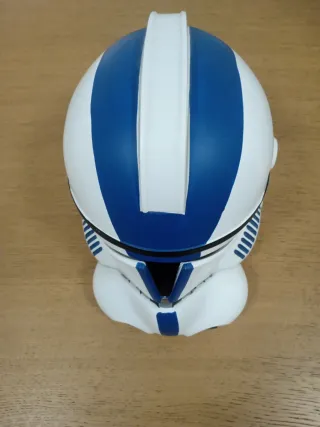 Casco Star Wars Trooper Blanco y Azul