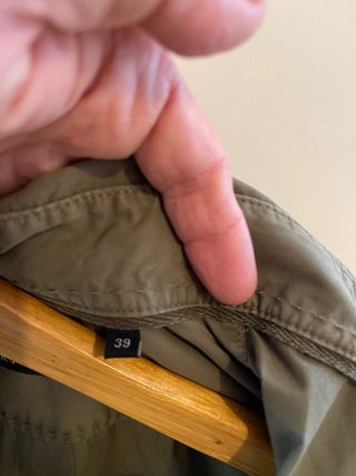 Camisa Scalpers verde. Talla M