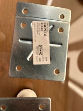 Patas IKEA 8cm (4 unidades) modelo CAPITA blanco