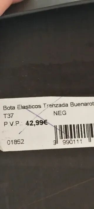 Botas BUONAROTTI negras