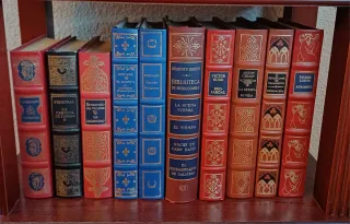 Estantería Caoba Libros Clásicos