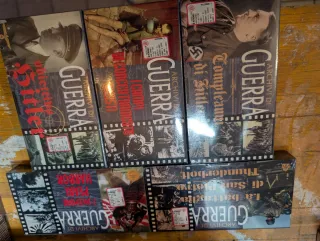 Lotto 12 VHS Documentari Guerra Storia