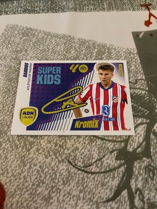 Cromo Super Kids Kromix Pablo Barrios