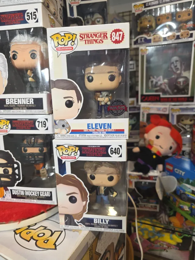 Lote 8 Funkos Stranger Things