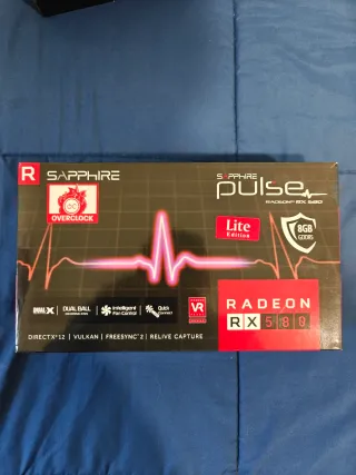 Sapphire RX 580 Pulse 8GB OC Lite Edition