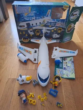Avión Pinypon Acción con Figuras y Accesorios
