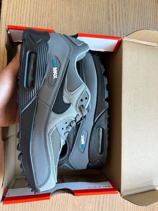 Nike Air Max 90 Zapatillas Grises y Negras