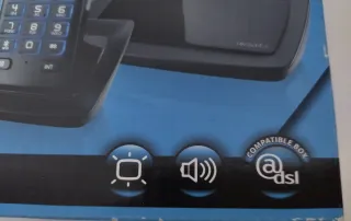 Teléfono Inalámbrico Alcatel Negro