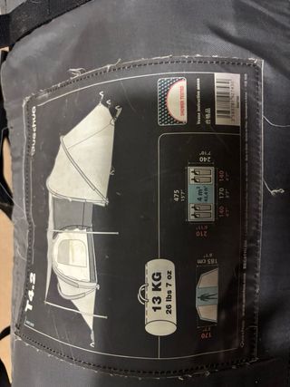 Tienda de campaña 2 habitaciones