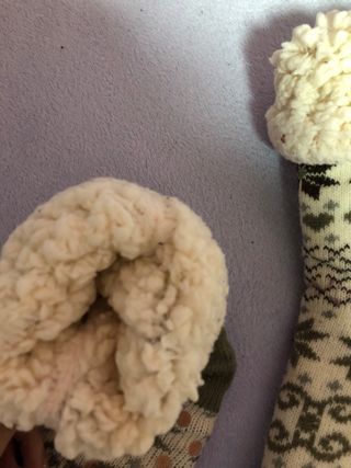 Calcetines de felpa con forro cálido