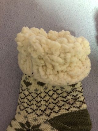 Calcetines de felpa con forro cálido