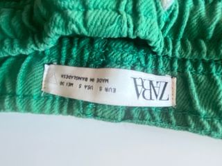 Pantalón corto ZARA verde hombre