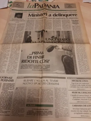 La Padania - Prima Uscita Giornale