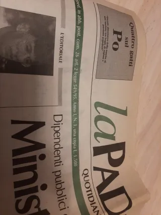 La Padania - Prima Uscita Giornale