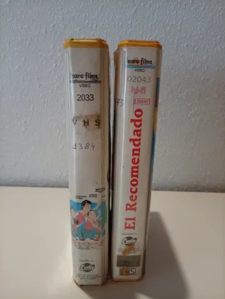 2 Películas VHS Comedia Española
