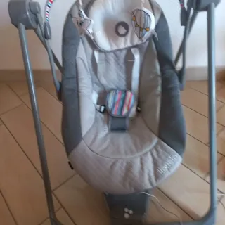 Dondolo Lionelo grigio multicolore
