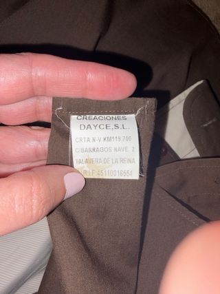 Camisa de hombre marrón