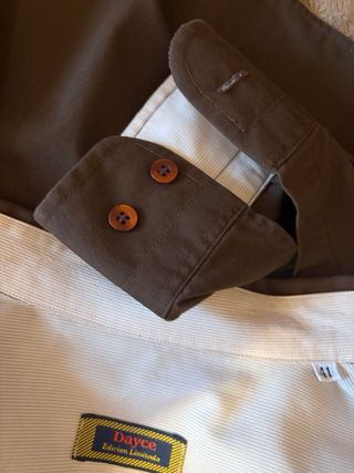 Camisa de hombre marrón