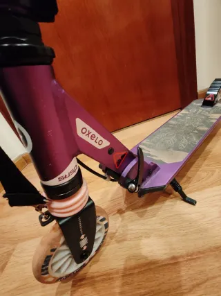 Patinete Oxelo MID5 Morado Niños