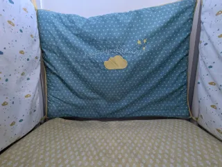 Chichonera para cuna con estampado