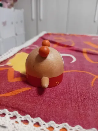 Temperino vintage orsetto in legno