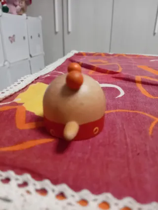 Temperino vintage orsetto in legno