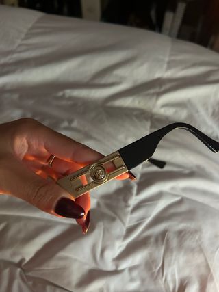 Gafas de Sol Versace Unisex Negro/Dorado