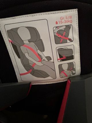 Silla Coche Cybex Solution X-Fix Negra