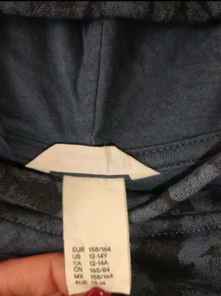 Sudadera niño estampado talla 12 -14