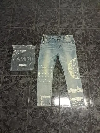 Vaqueros Amiri Skinny Jeans Azules